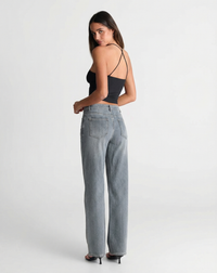 Kate | Wide Leg High Waist Jeans
