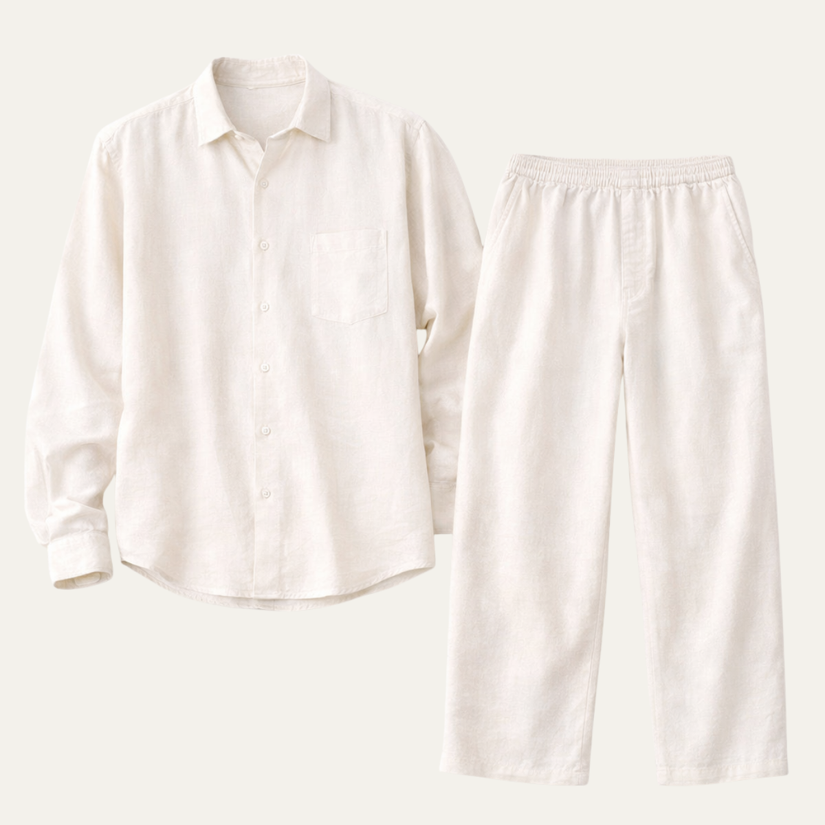 Alaric linen set detail view nine