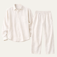 Alaric linen set detail view nine