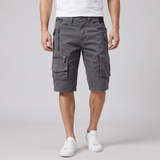 Grayson | Men's Loose Fit Multi Pocket Casual Cargo Shorts