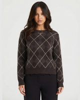 Cressida | argyle knit top