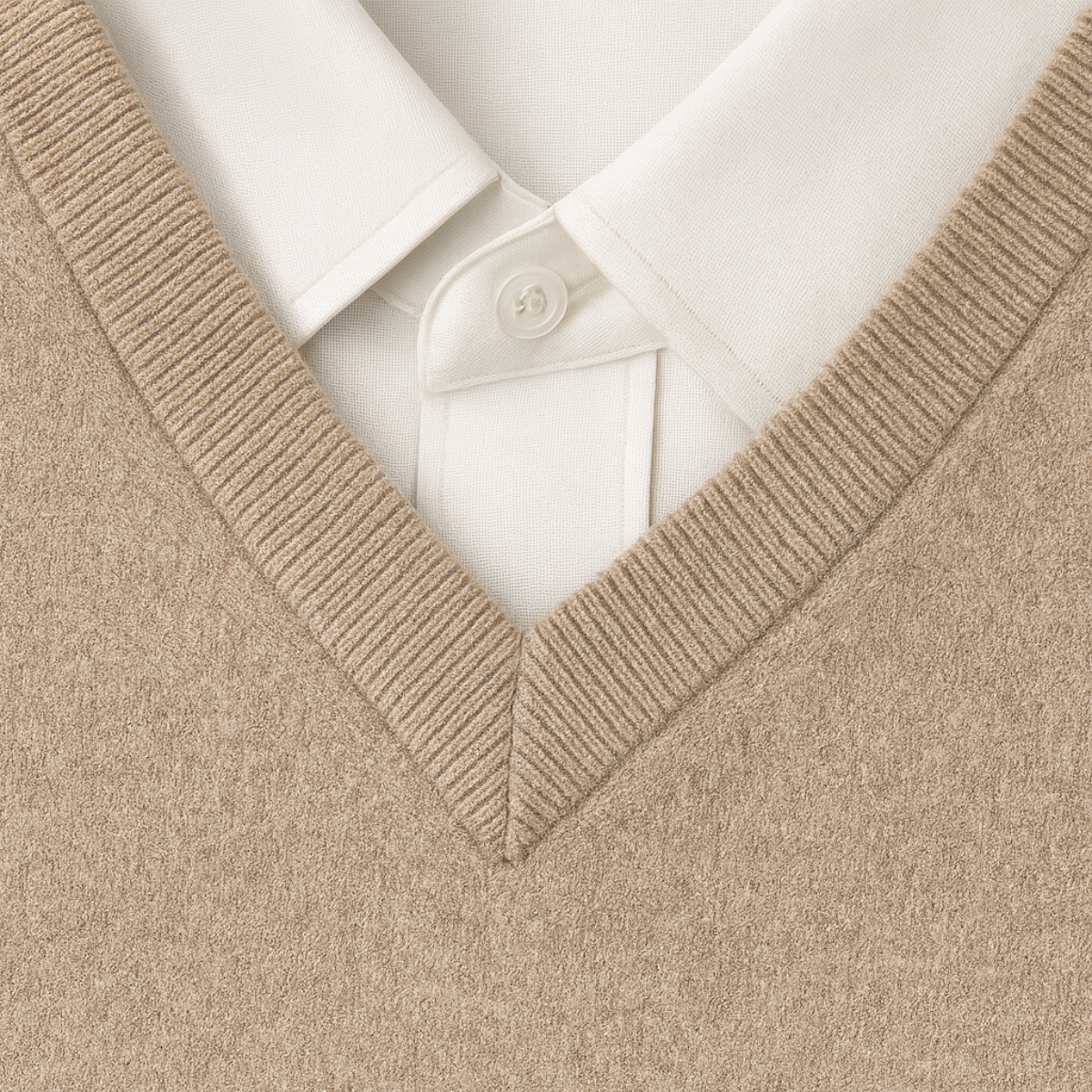 Sebastian | Cashmere V-Neck Knit Jumper