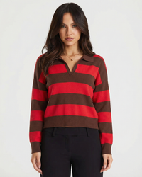 Emilia | striped knit top