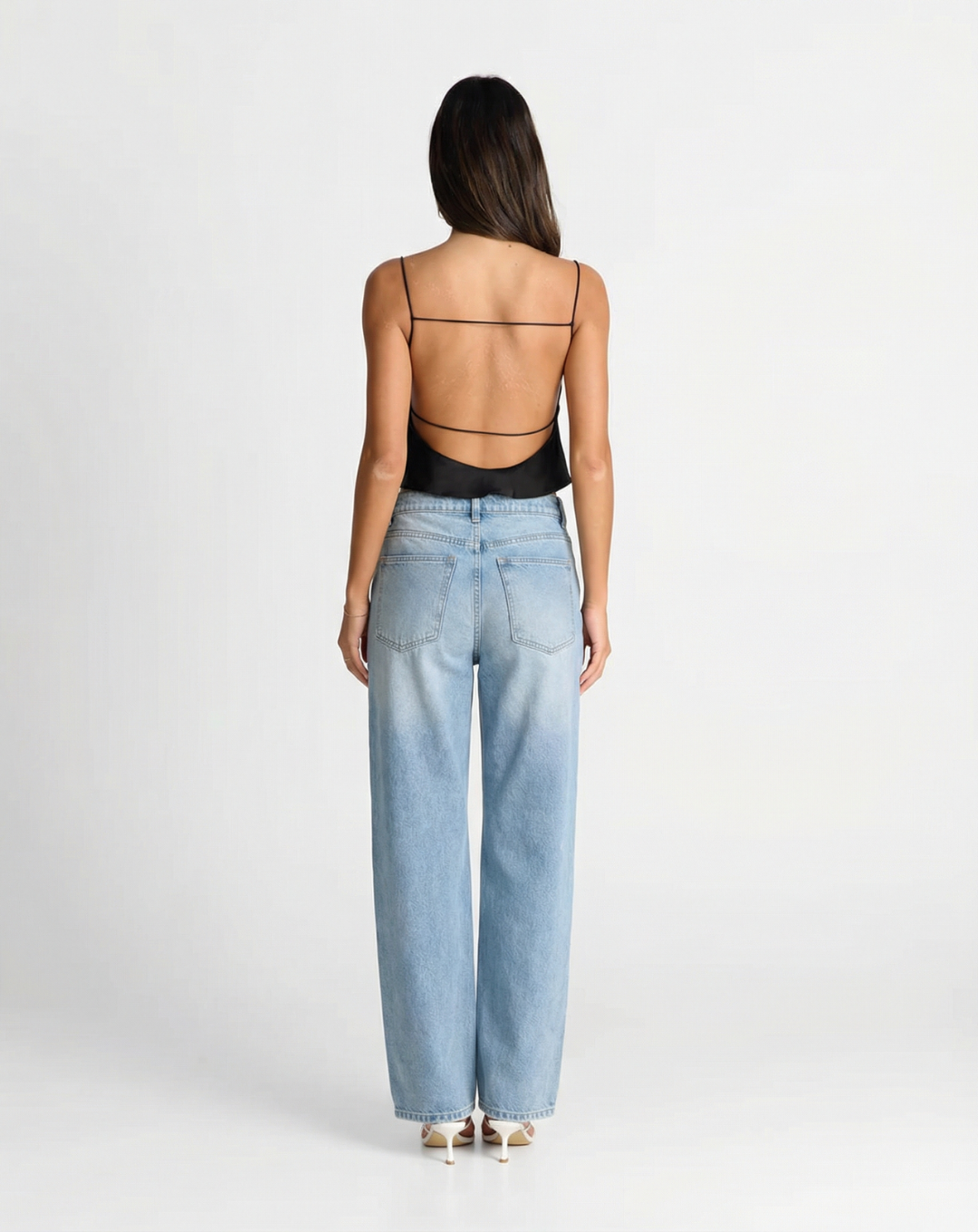 Pippa | High Waist Barrel Jeans