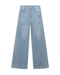 Stella | Wide Leg Studded Jeans