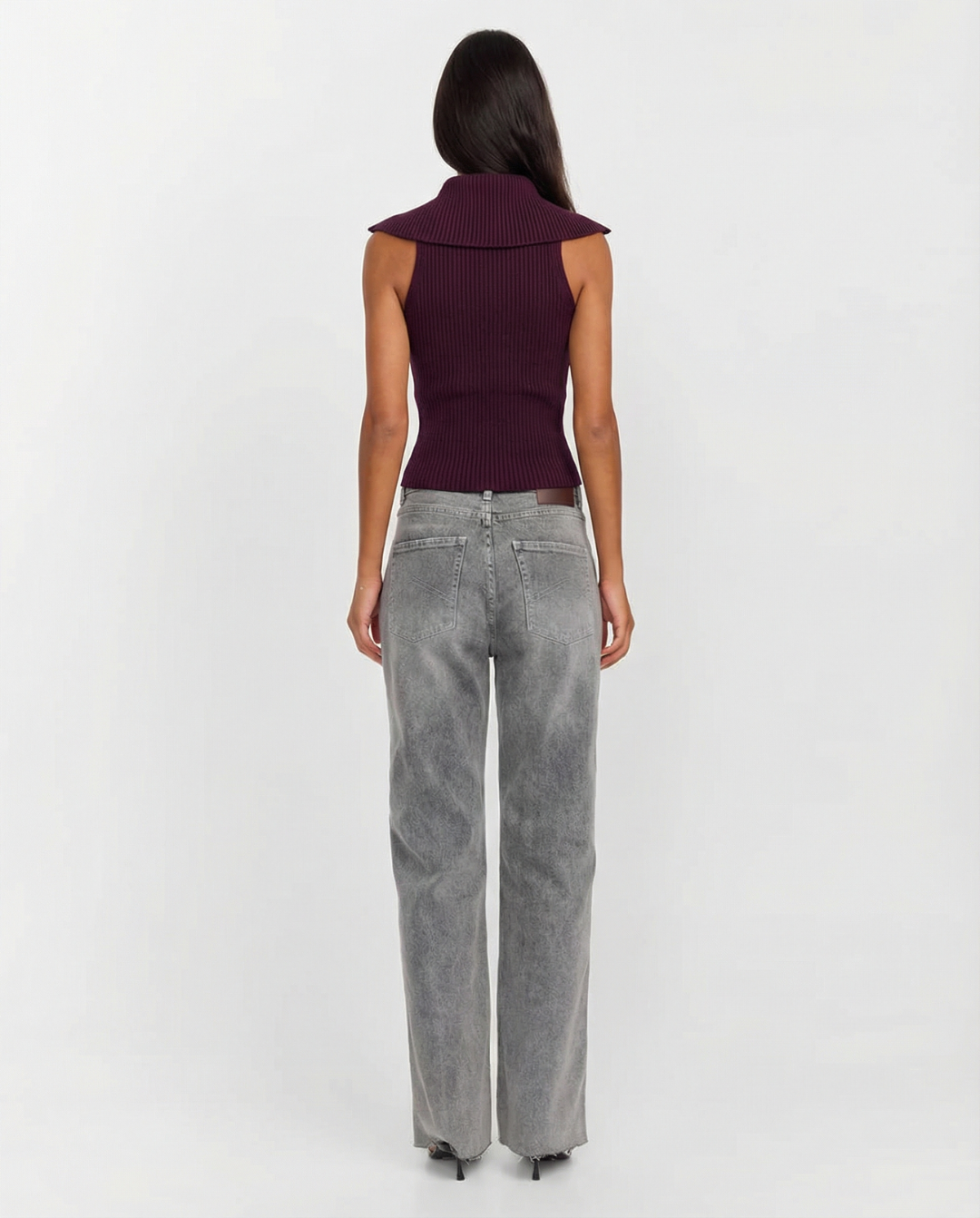 Maddison | collared knit vest
