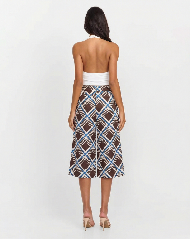 Annabelle | wide leg capri pants