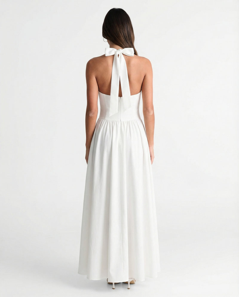 Faye | halter neck dress