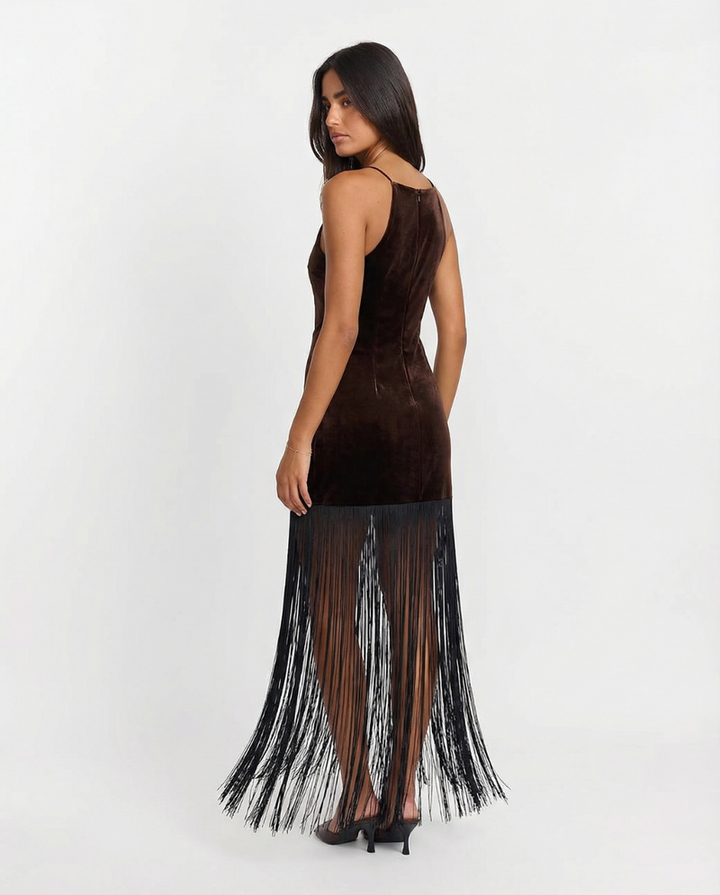 Darcy | halter neck dress
