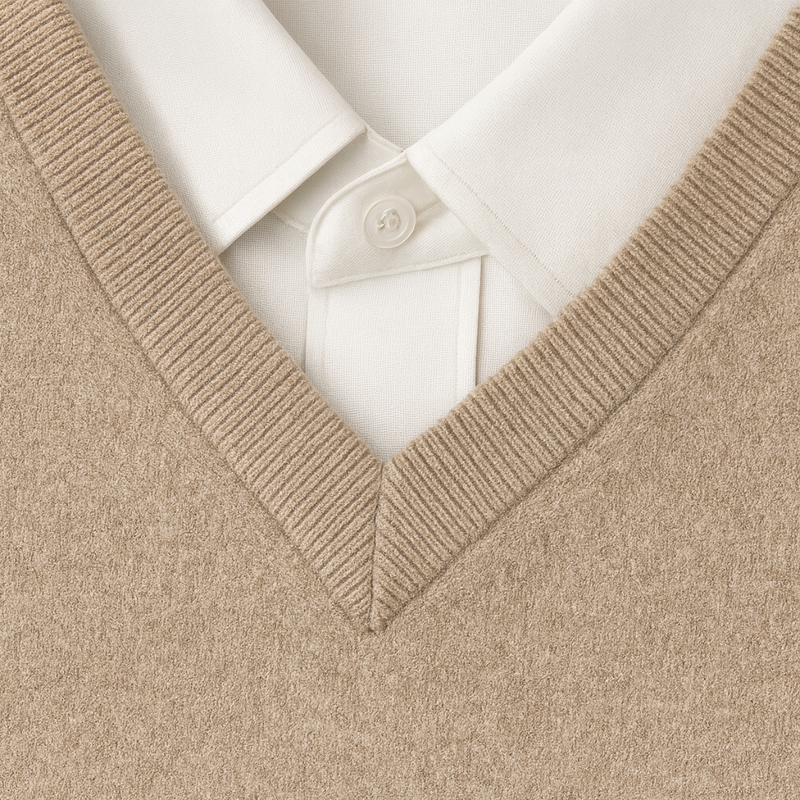 Toby | Cashmere V-Neck Knit Jumper