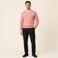 Sebastian | Cashmere V-Neck Knit Jumper