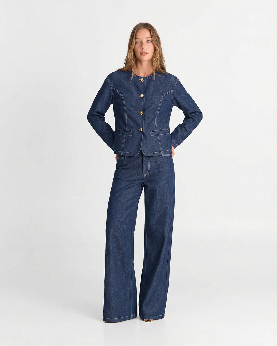 Lola | denim matching set
