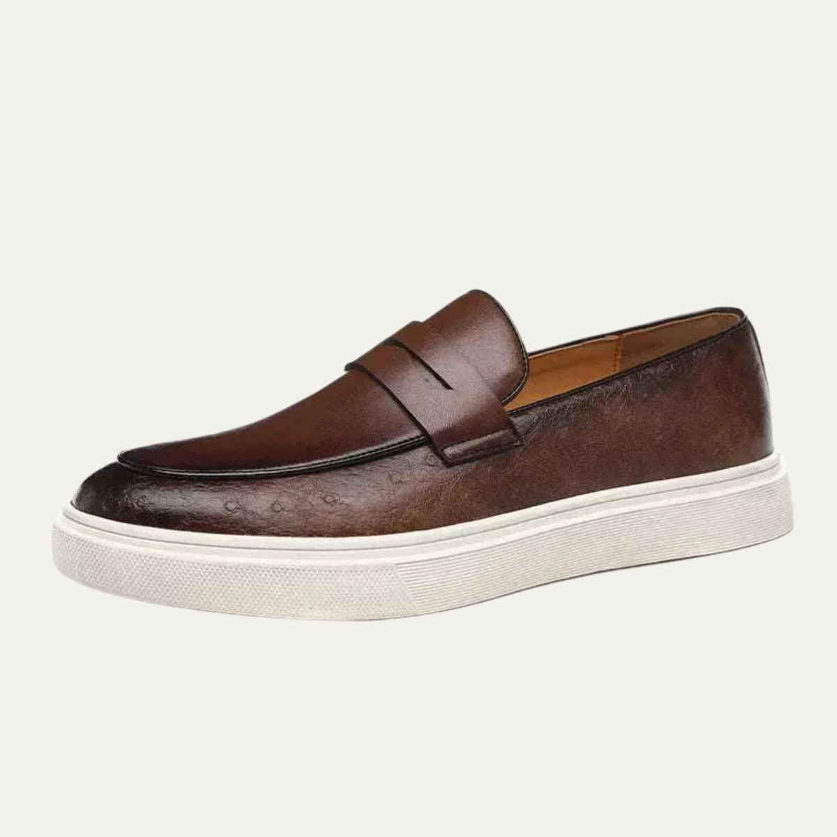 Newton leather loafer sneaker