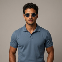 Charlie | Retro Hexagon Metal Frame Sunglasses