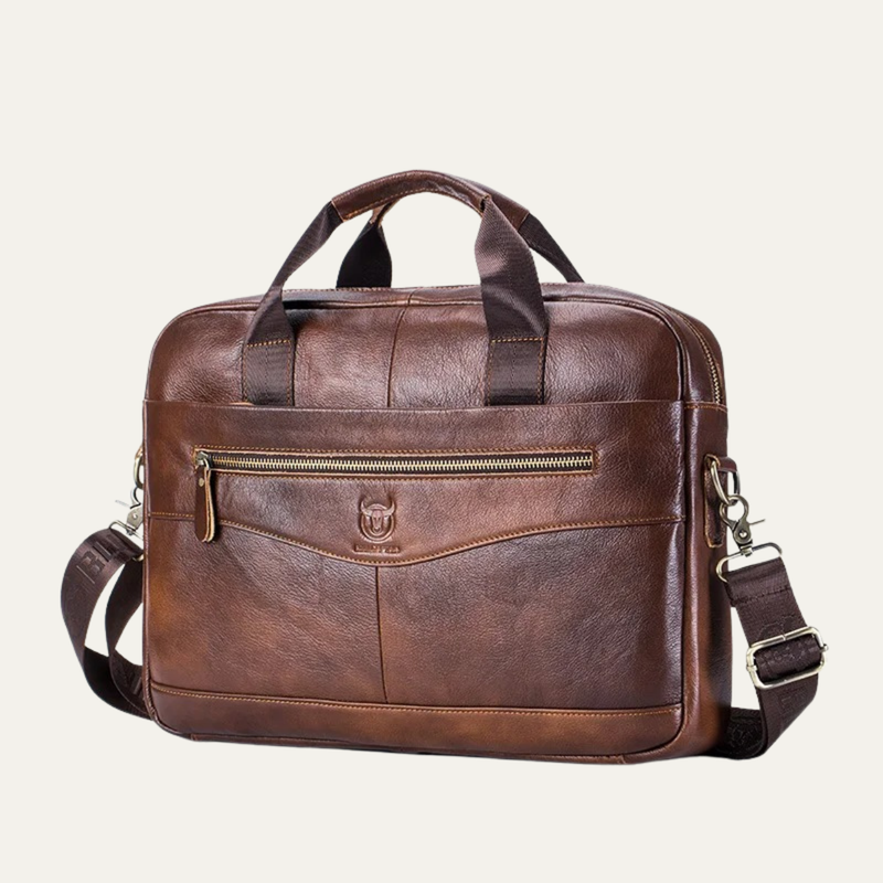 Eddie | Genuine Leather Business Messenger Shoulder Bag for Men