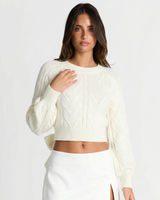 Betsy | cropped knit top