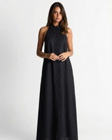 Rosa | halter neck maxi dress