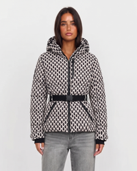 Vivienne | Hooded Belted Puffer Jacket