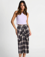 Nora | wrap midi skirt