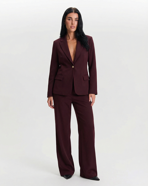Rosie | Tailored Blazer Wide Leg Trouser Suit Set