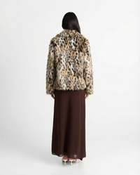 Clementine | animal print jacket