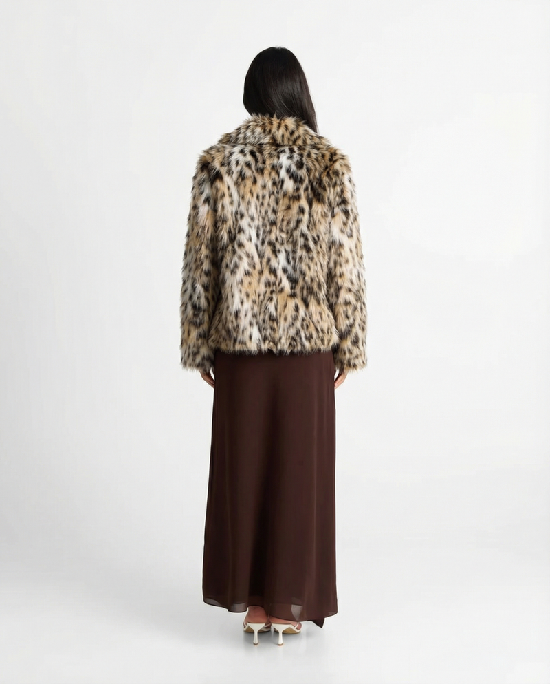 Clementine | animal print jacket
