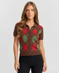 Hallie | short sleeve knit cardigan