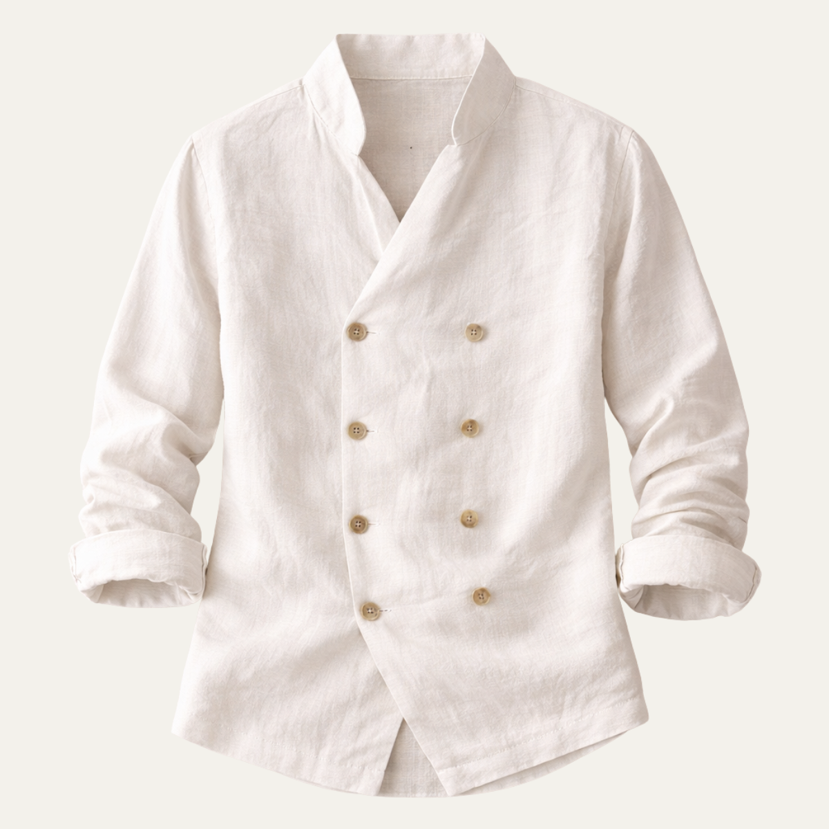 Wilder linen shirt detail view seven