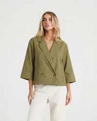 Louisa | cropped blazer