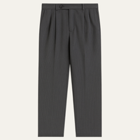 Hector wide leg pinstripe trousers