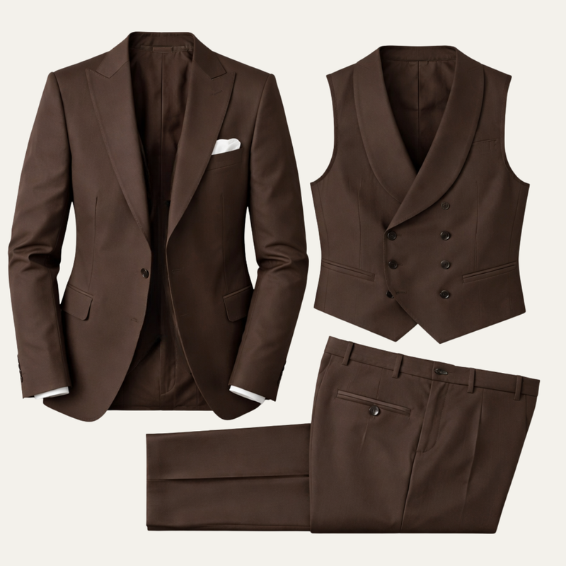 Melvin 3 piece luxury suit