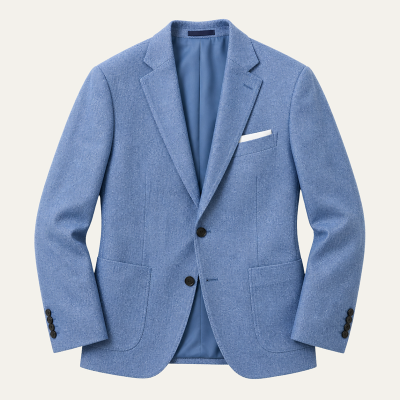 Emmett | Slim Fit Linen Blend Blazer
