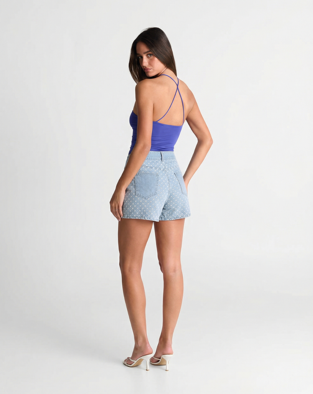 Romy | denim shorts