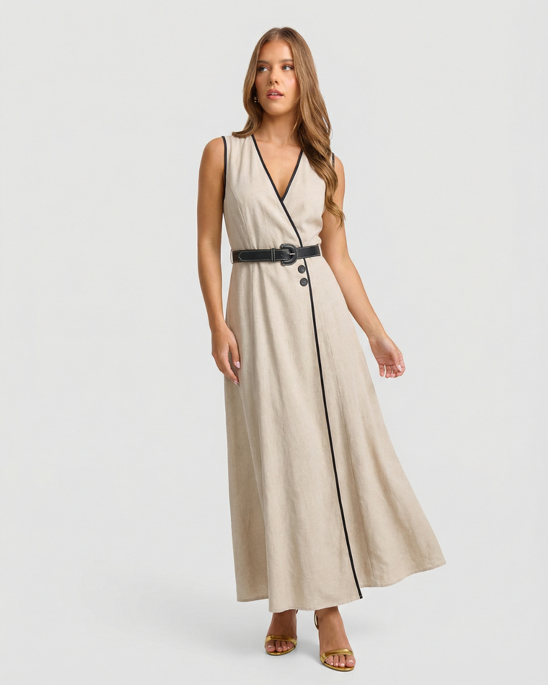 Adeline | wrap dress