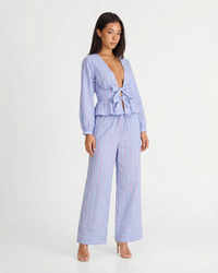 Romy | striped matching set