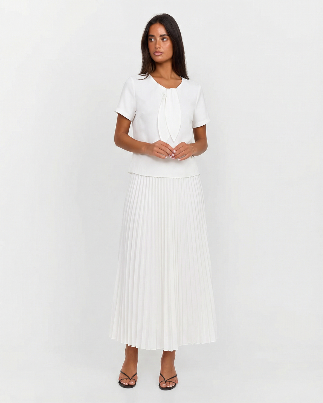 Amelia | white matching set