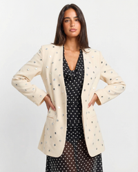 Eloise | white blazer
