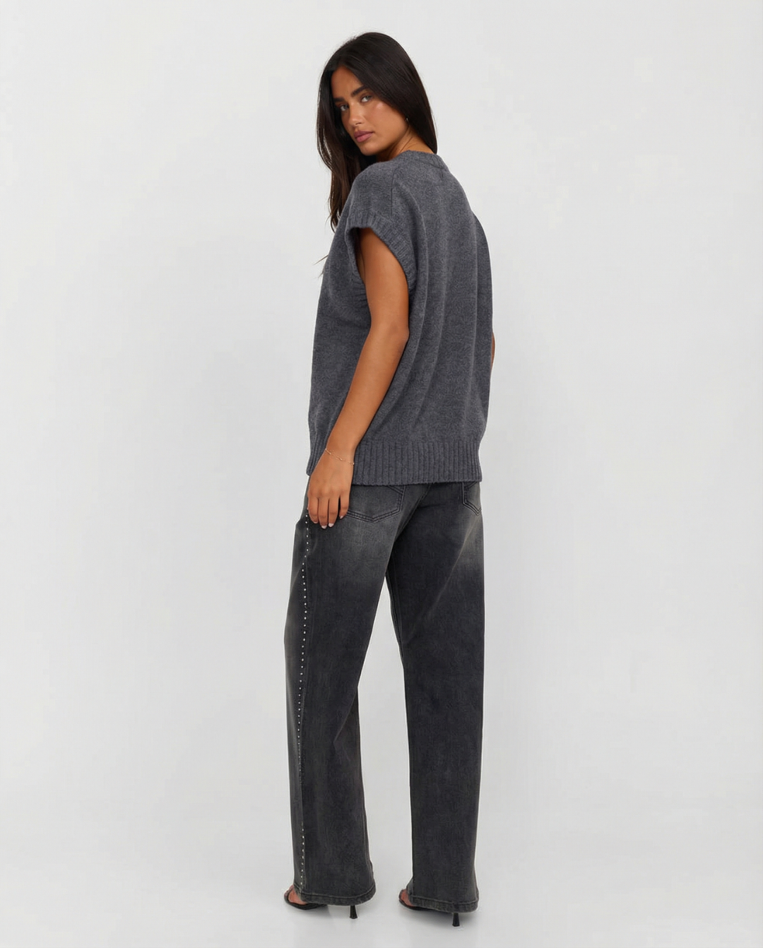 Lila | knit vest