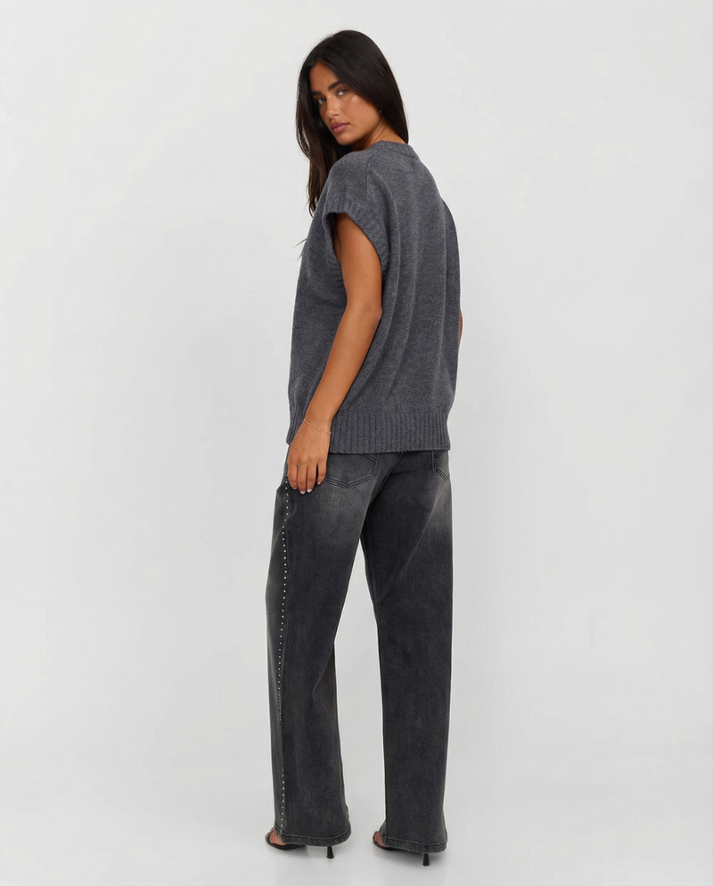Lila | knit vest