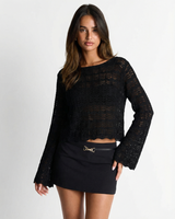 Hallie | crochet top