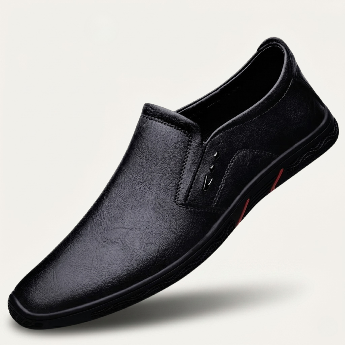Igor leather moccasin slip on dress shoes