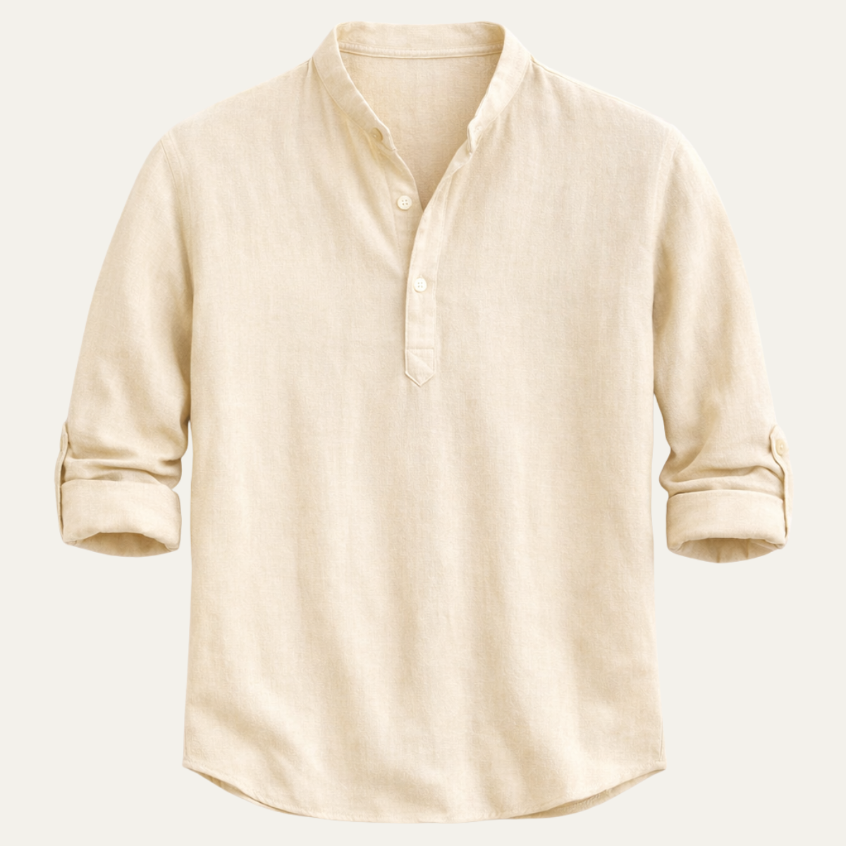 Dorian Men's Relaxed Fit Long Sleeve Summer Shirt