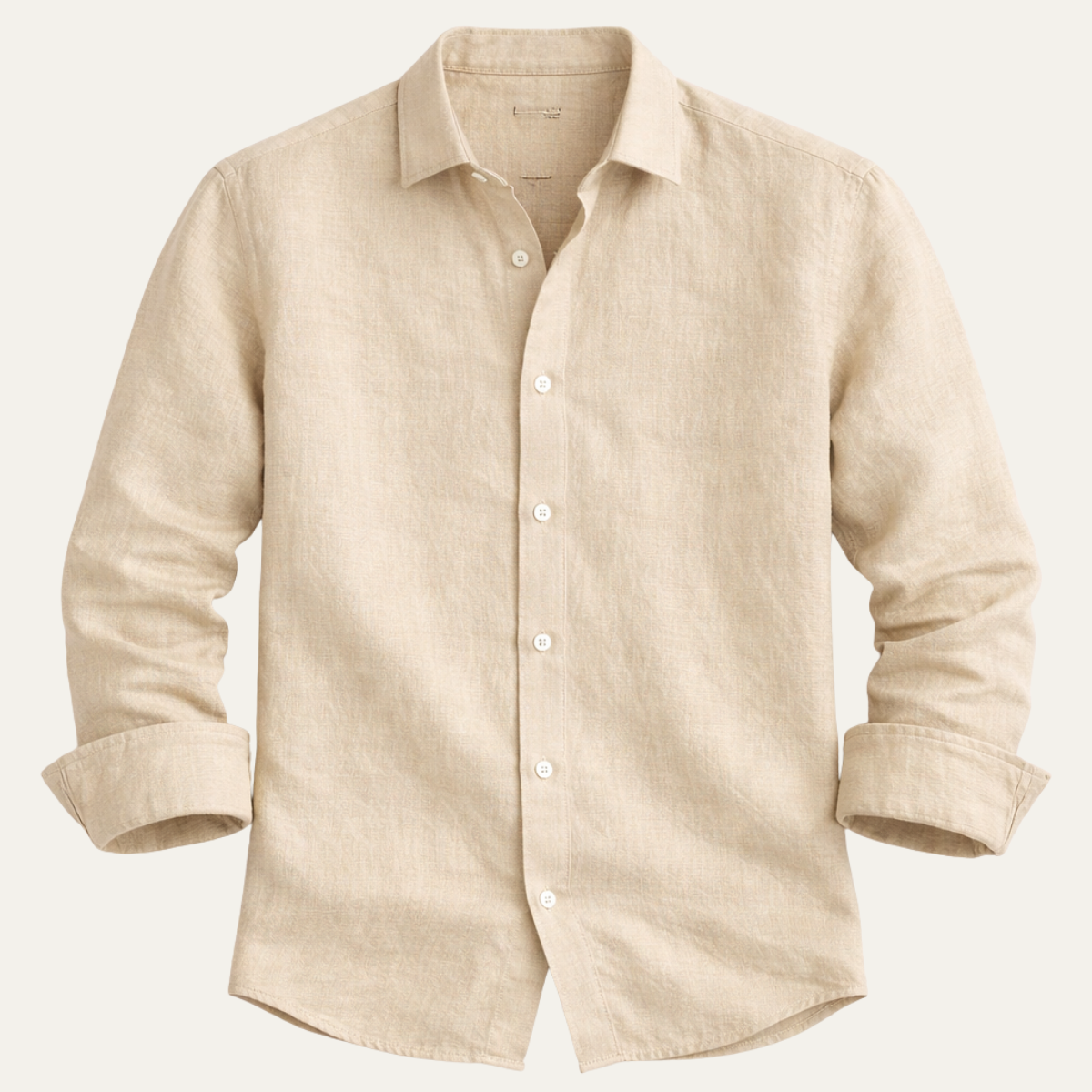 Declan linen button up shirt
