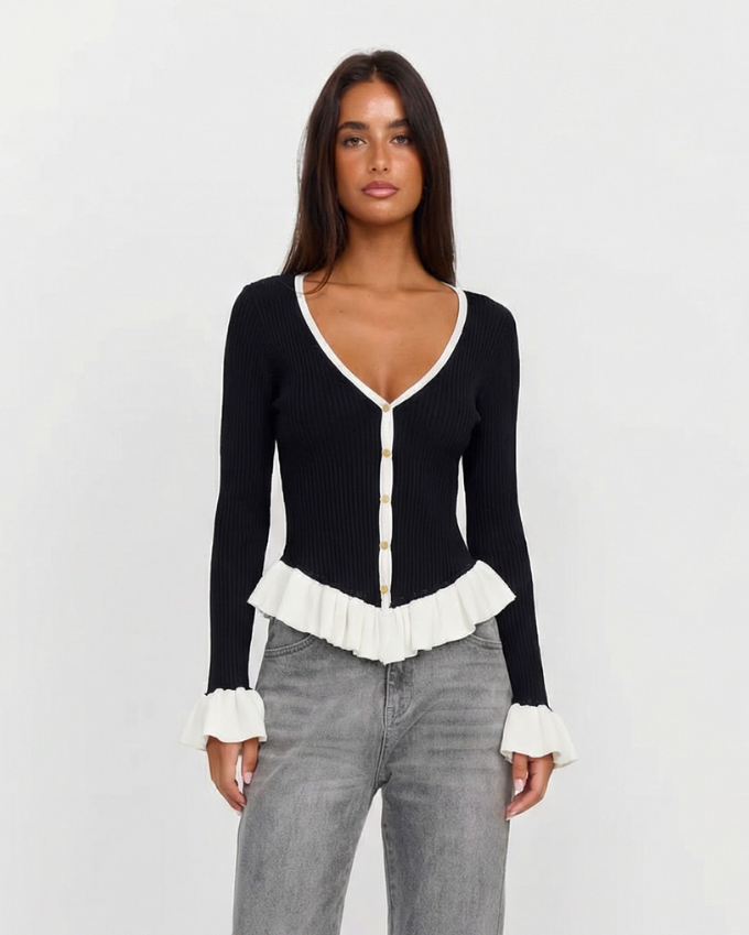Harper | peplum top