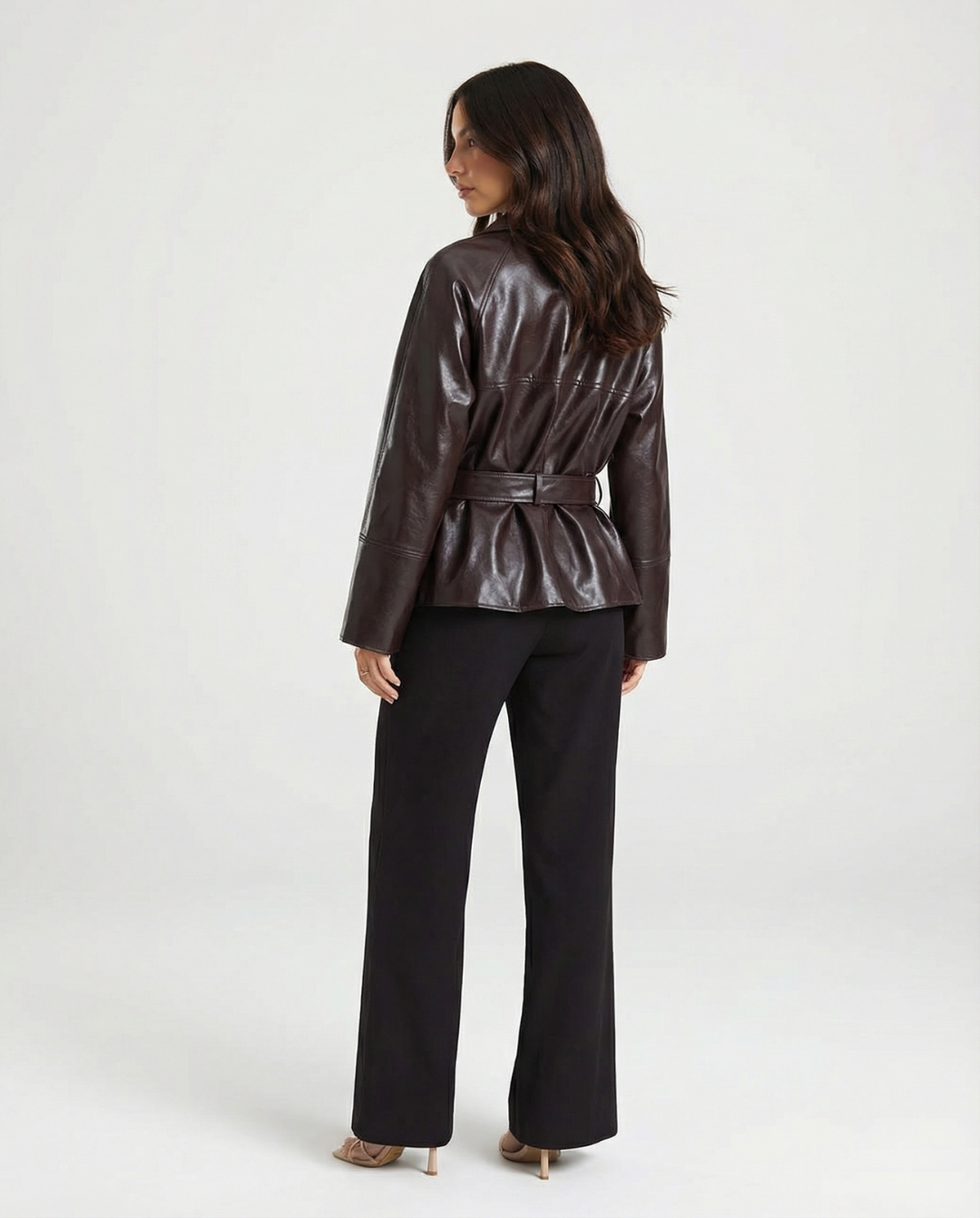 Erin | cropped trench coat