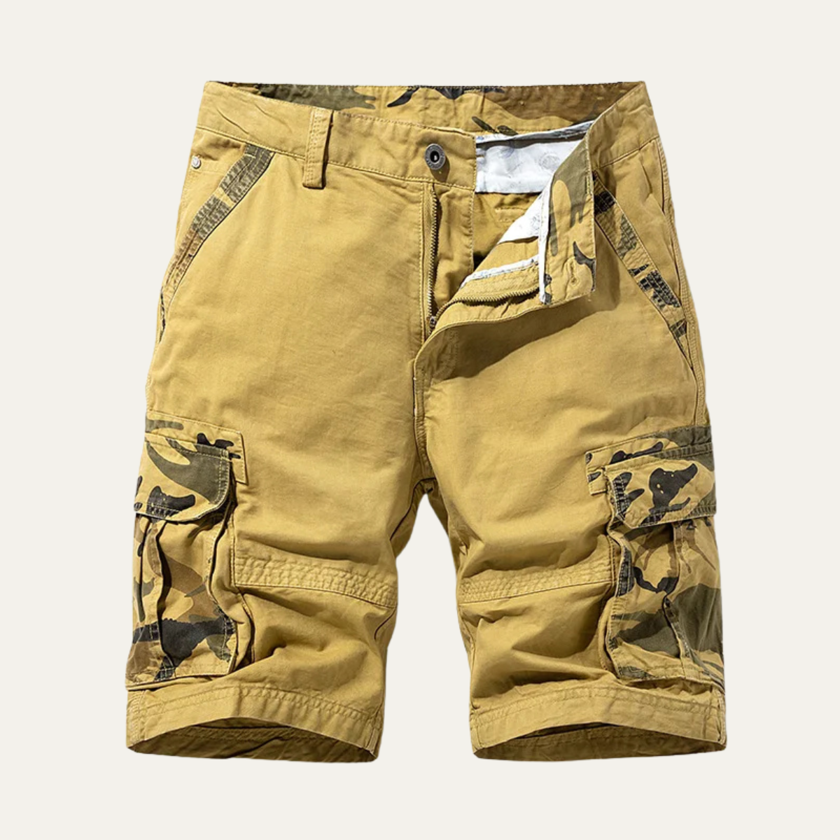 Isaac camouflage cargo shorts