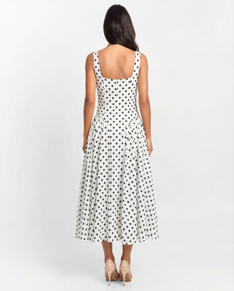 Eliana | polka dot dress