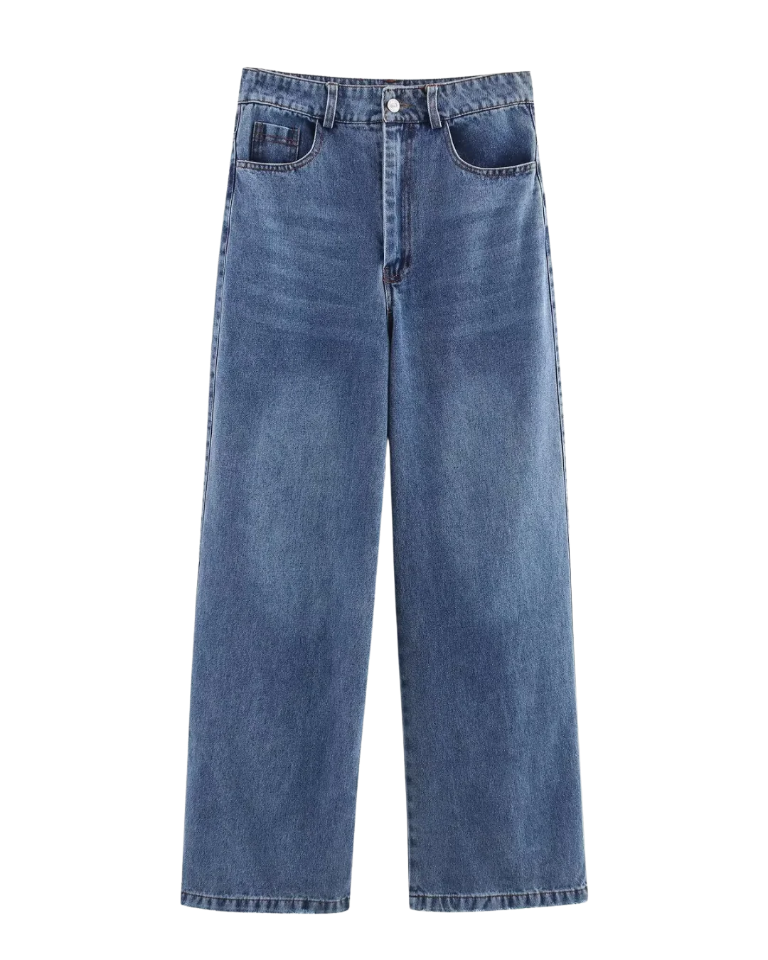 Juno | High Waist Wide Leg Jeans