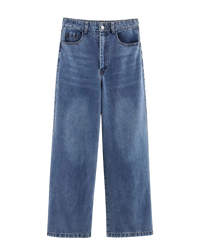 Juno | High Waist Wide Leg Jeans
