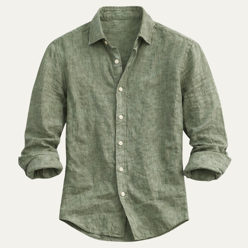 Camden Men's Linen Look Shirt